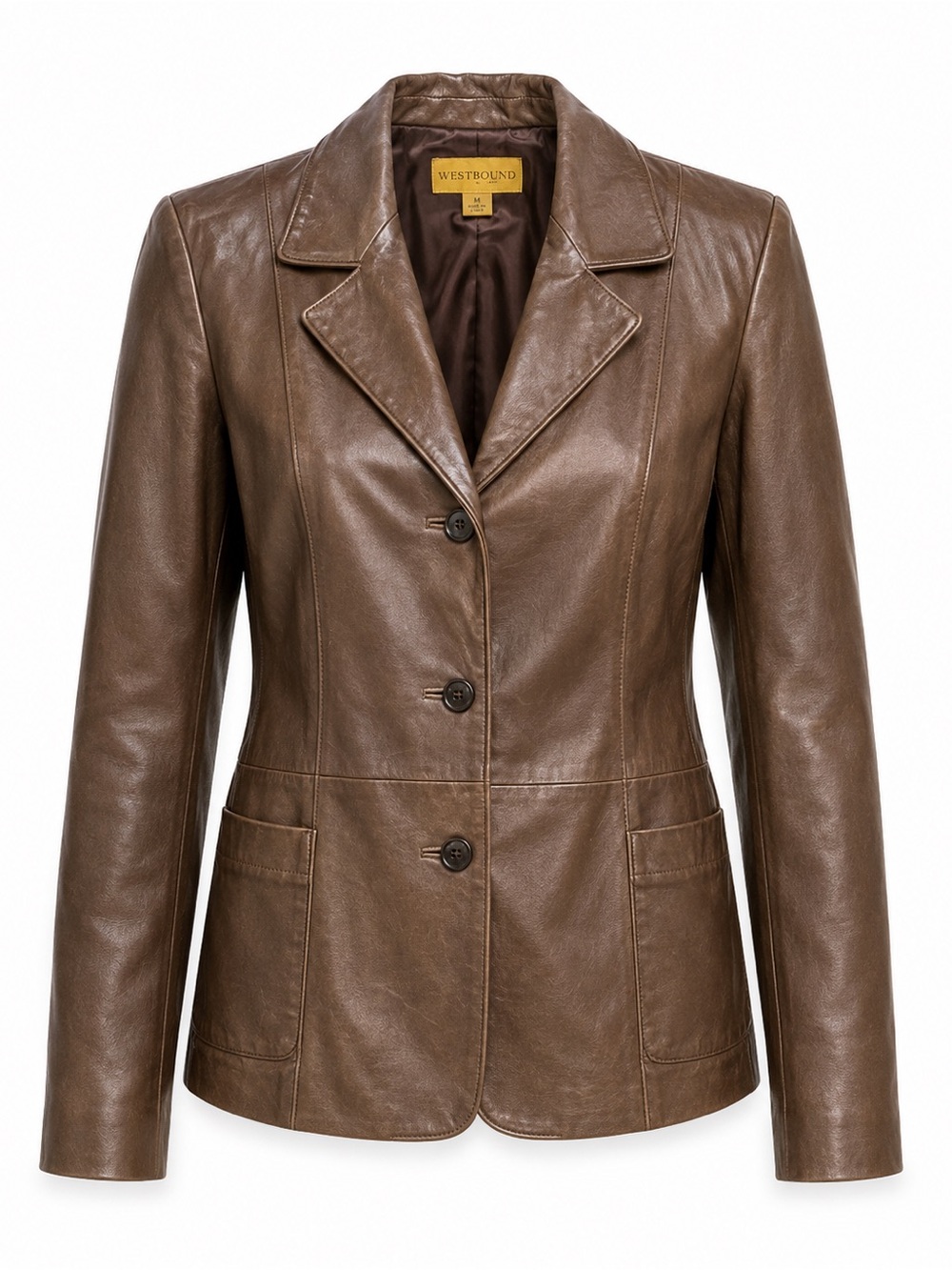 Classiques Entier  vintages Tan Leather Jacket